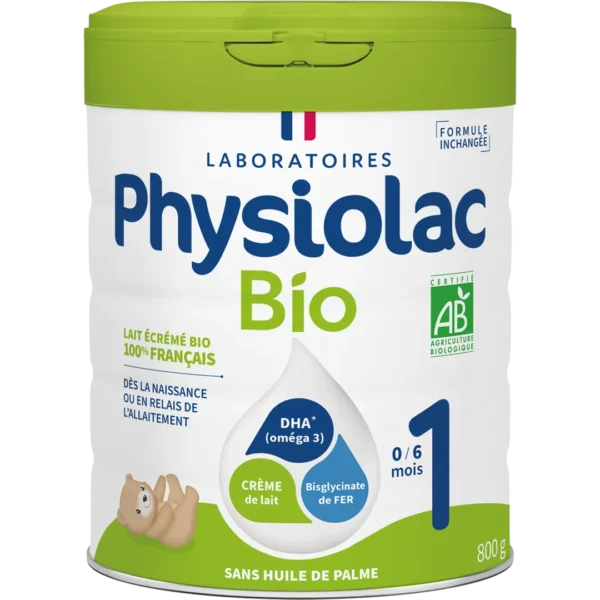 PHYSIOLAC Lait infantile Bio 1er âge