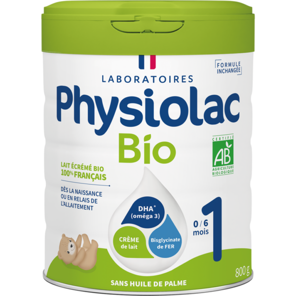 PHYSIOLAC Lait infantile Bio 1er âge