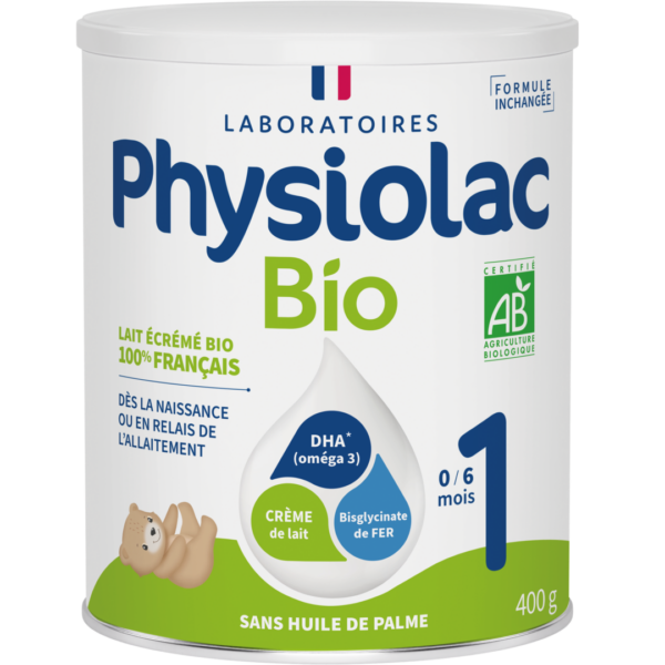 PHYSIOLAC Lait infantile Bio 1er âge